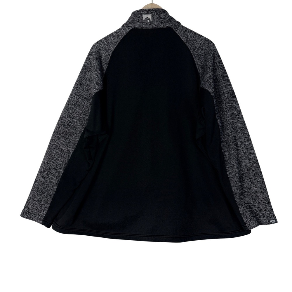 Storm Creek Womens Black‎ Heather Full Zip Jacket Performance Activewear 3XL - Picture 2 of 14